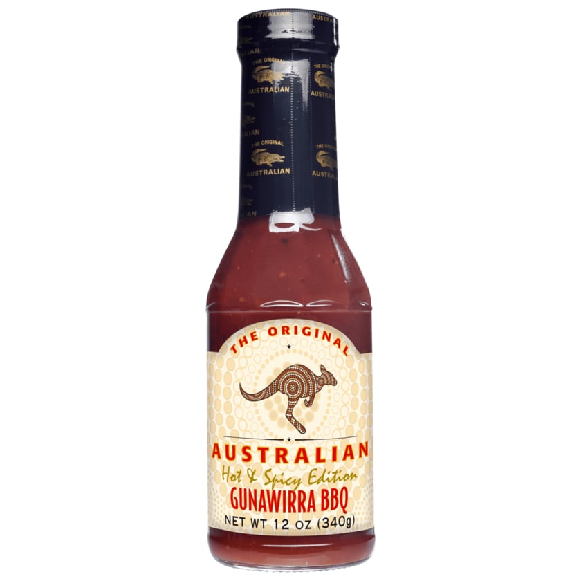 The Original Australian Gunawirra BBQ Hot & Spicy Edition 340g